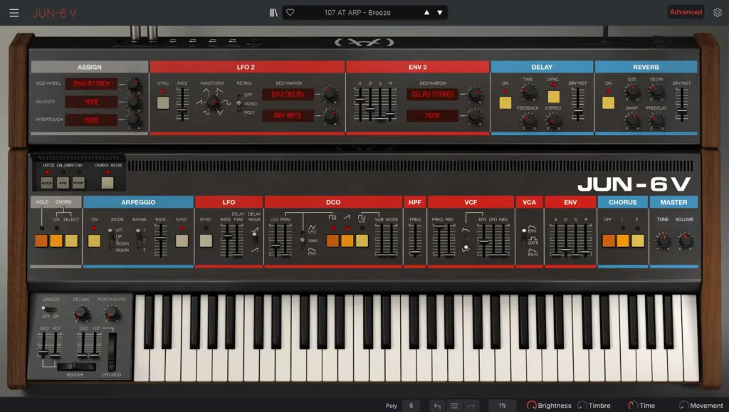 Arturia Jun-6 V for Mac Free Download