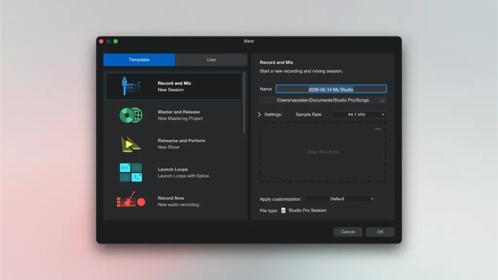 Fender Studio Pro 8 for Mac Free Download