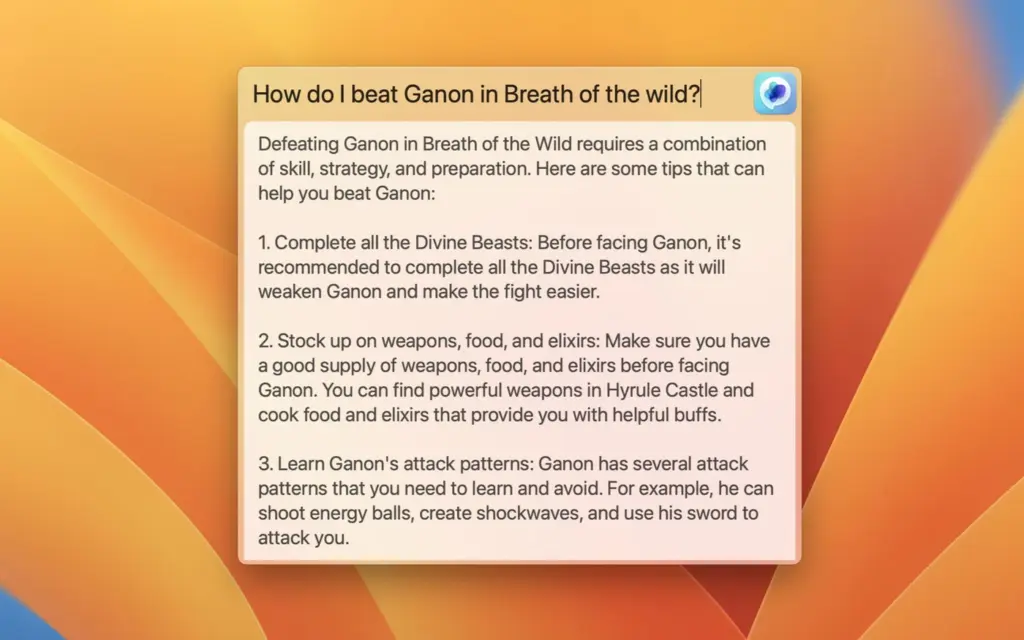 MacGPT 3 for Mac