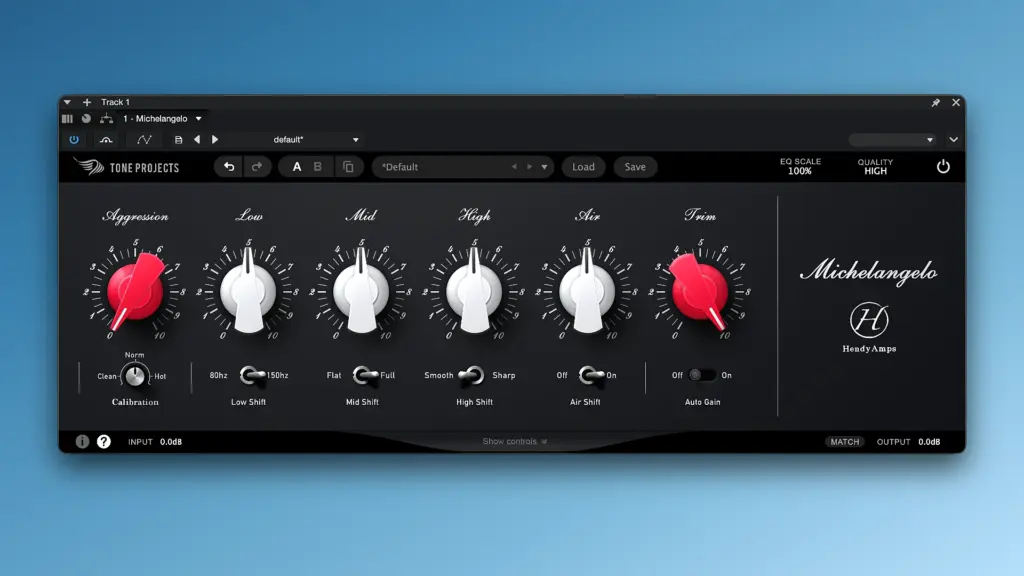 Tone Projects Michelangelo for Mac