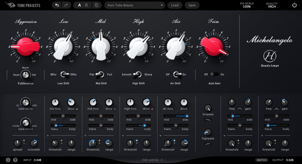 Tone Projects Michelangelo for MacOS