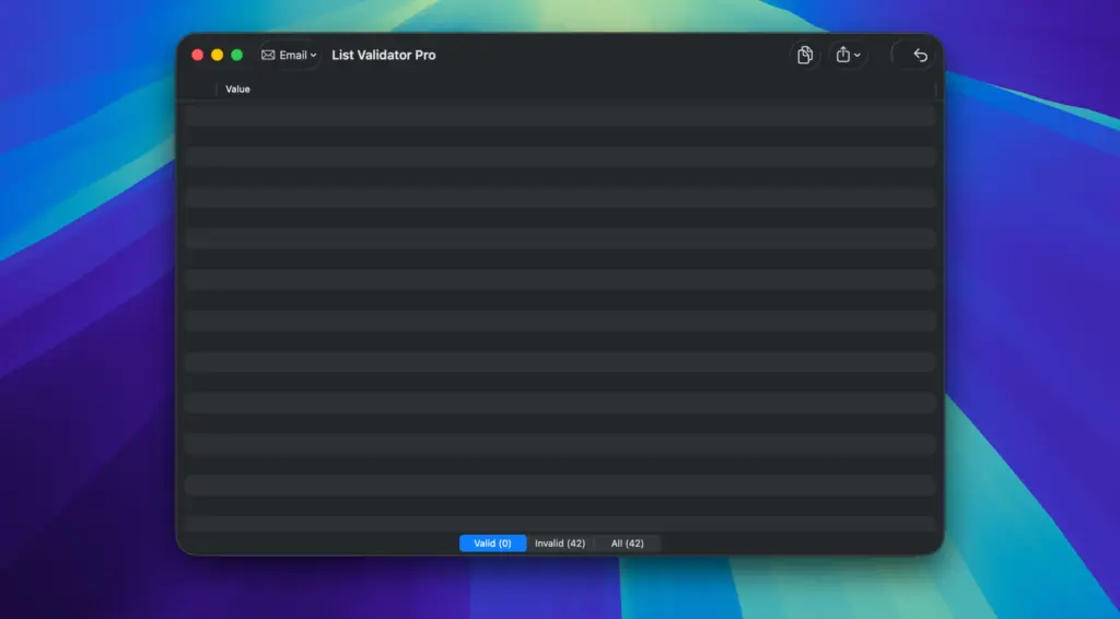 Download List Validator Pro for Mac