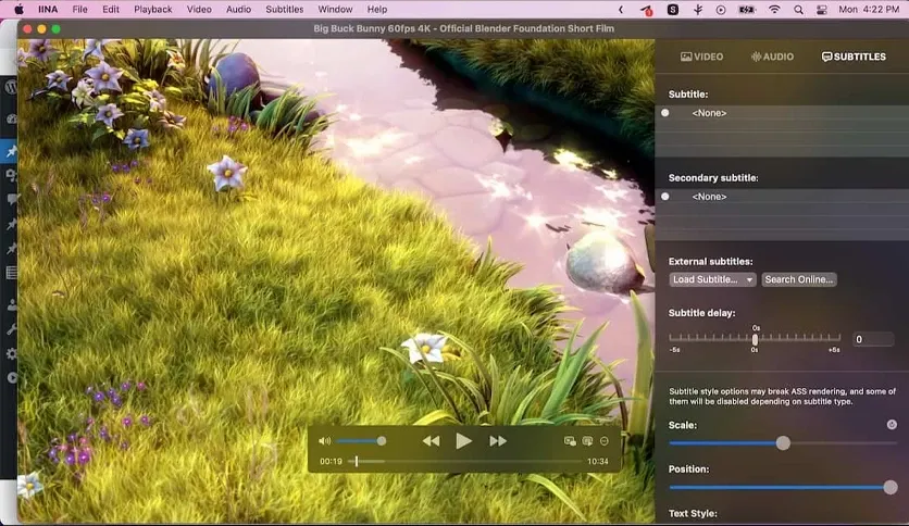 IINA Player for Mac Free Download