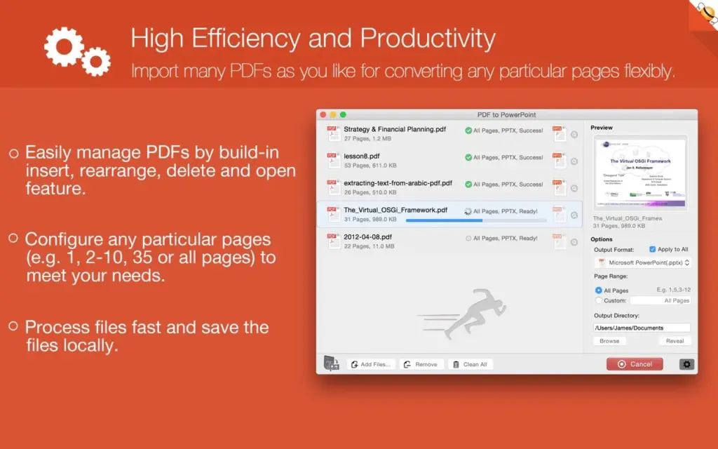 PDF to PowerPoint for Mac