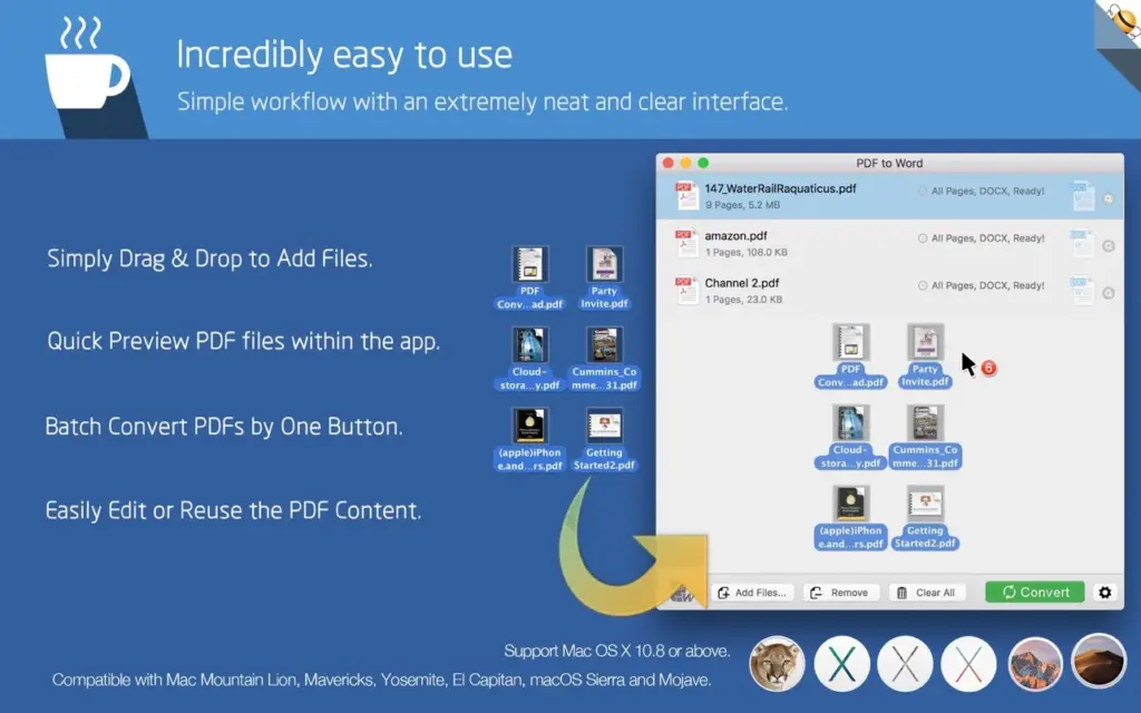 PDF to Word for macOS