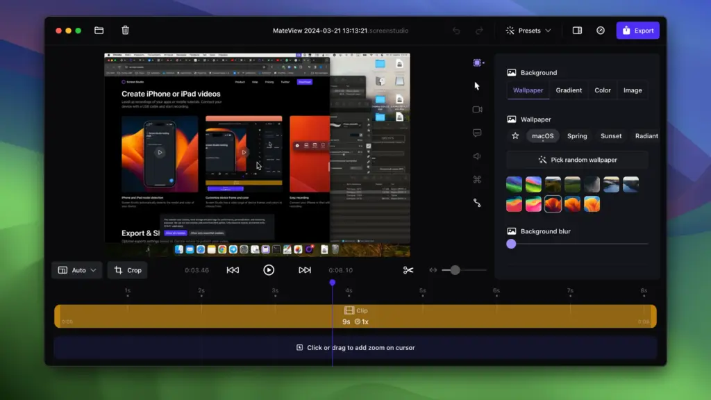 Screen Studio for Mac