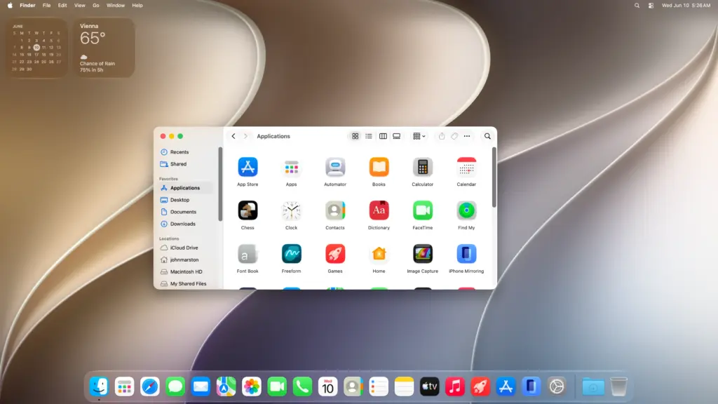 macOS Golden Gate 27 Beta