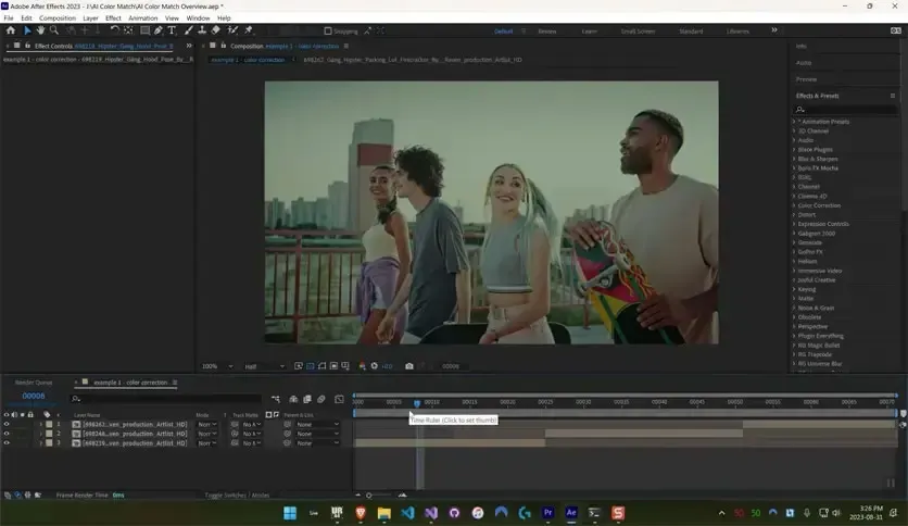 Aescripts AI Color Match Pro for MacOS Free Download