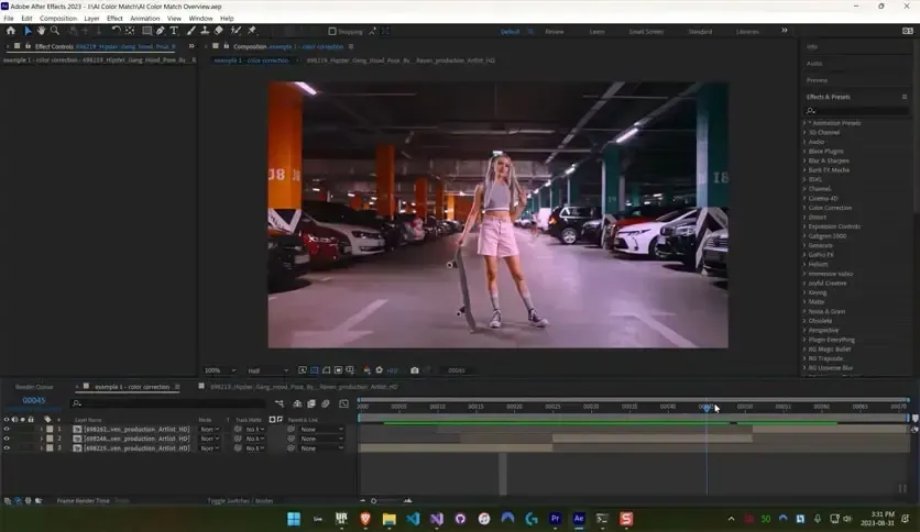 Aescripts AI Color Match Pro for MacOS