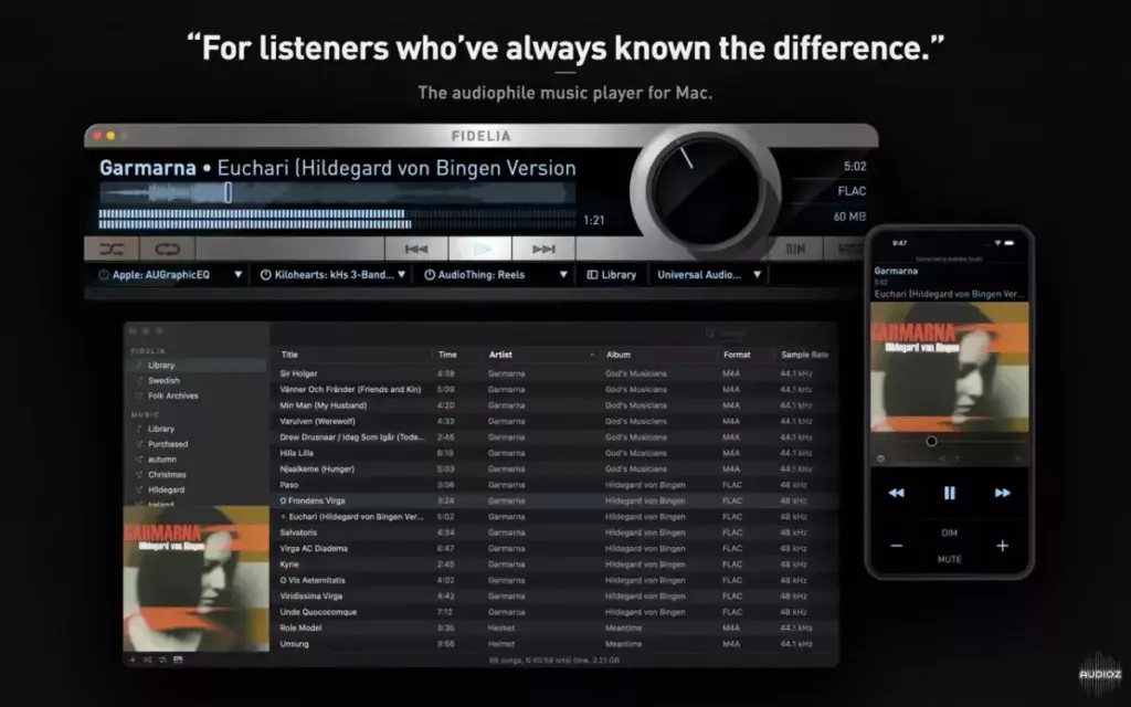 Audiofile Engineering Fidelia for MacOs