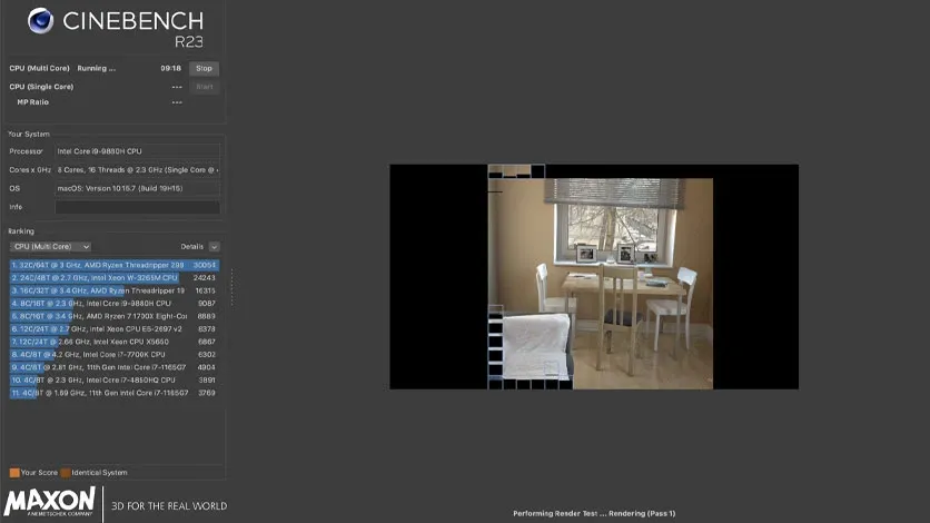 CINEBENCH for MacOS Free Download