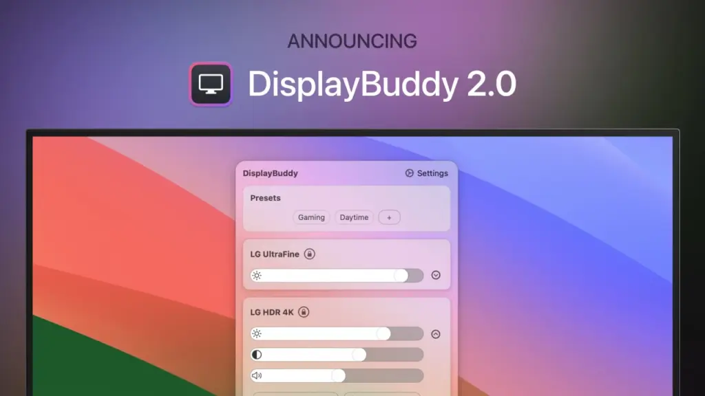 DisplayBuddy for Mac