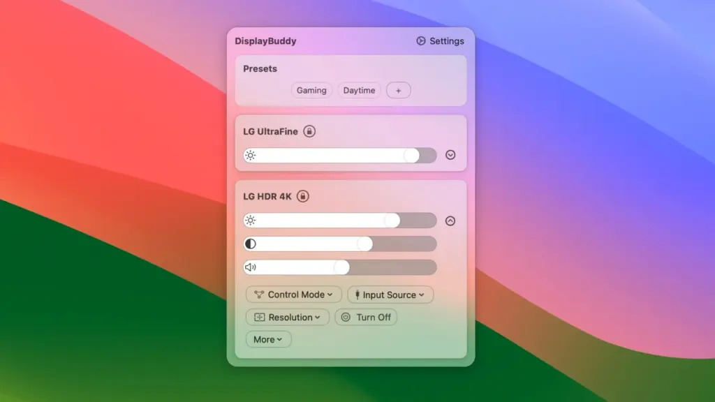 DisplayBuddy for MacOS Free Download