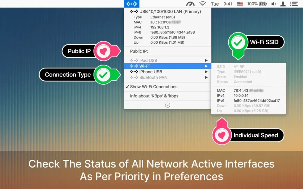 Ethernet Status LAN Monitor for MacOS Free Download