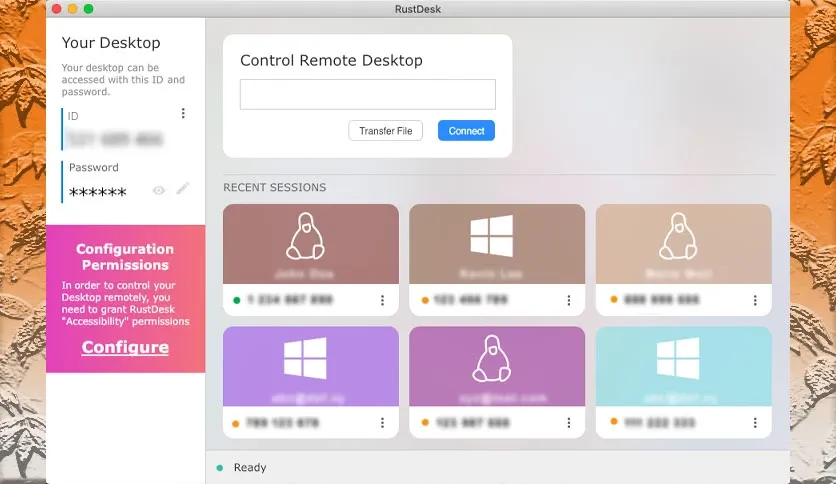 Purslane RustDesk for MacOS Free Download
