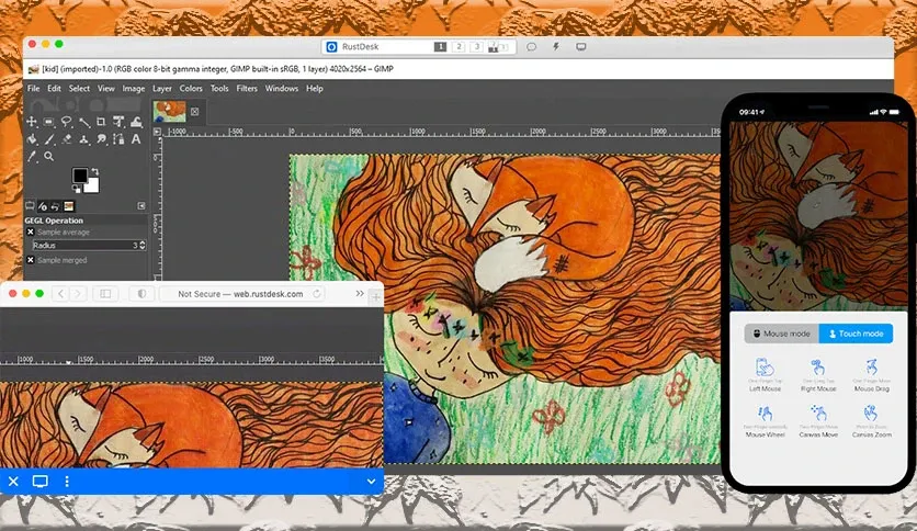 Purslane RustDesk for MacOS
