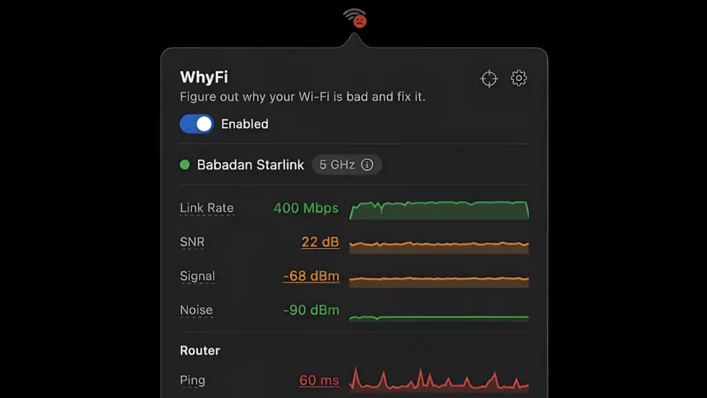 WhyFi for Mac