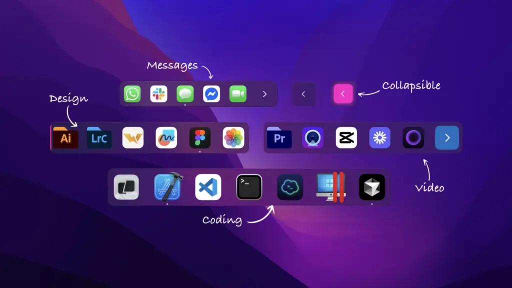 extraDock for MacOS