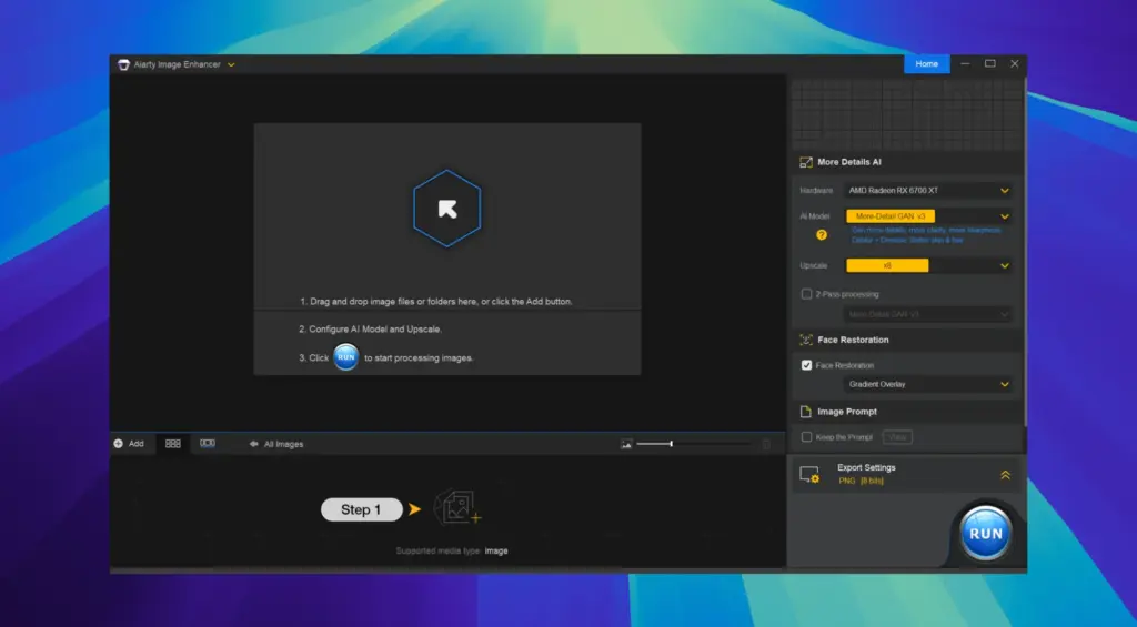 Aiarty Image Enhancer for Mac