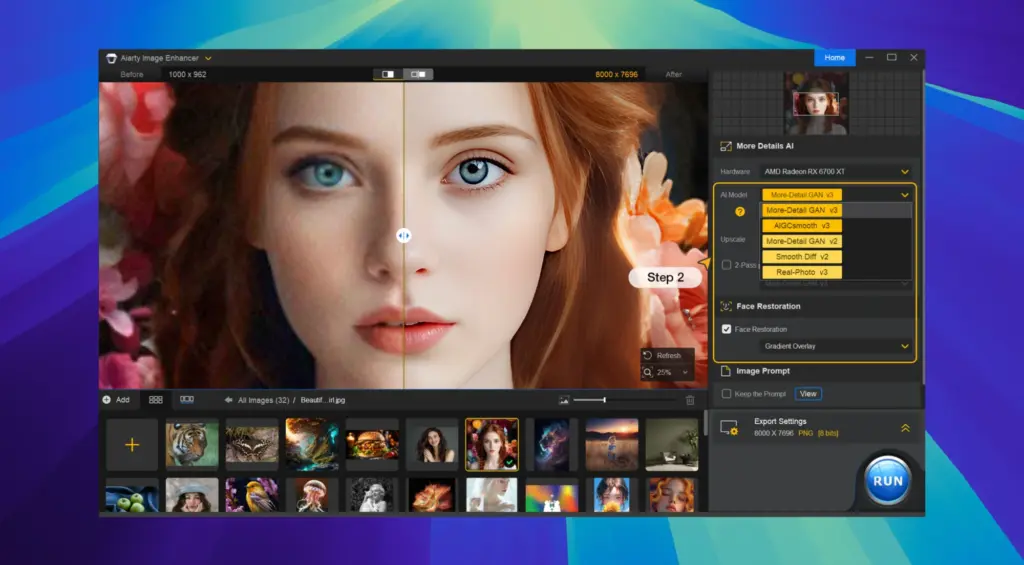 Aiarty Image Enhancer for MacOS