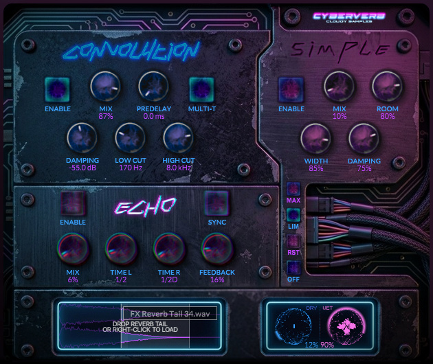Cloudy Samples Cyberverb for MacOS Free Download
