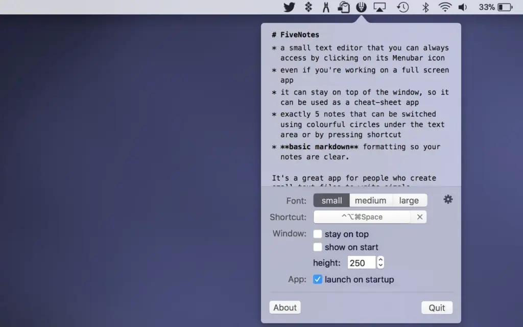 FiveNotes for MacOS Free Download