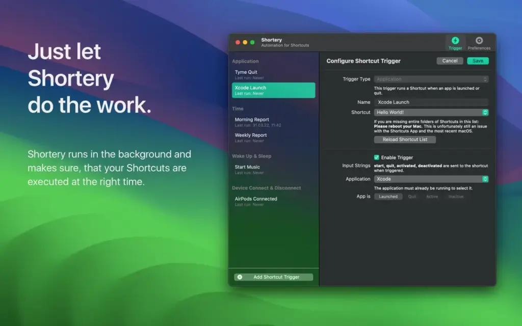 Shortery for MacOS Free Download