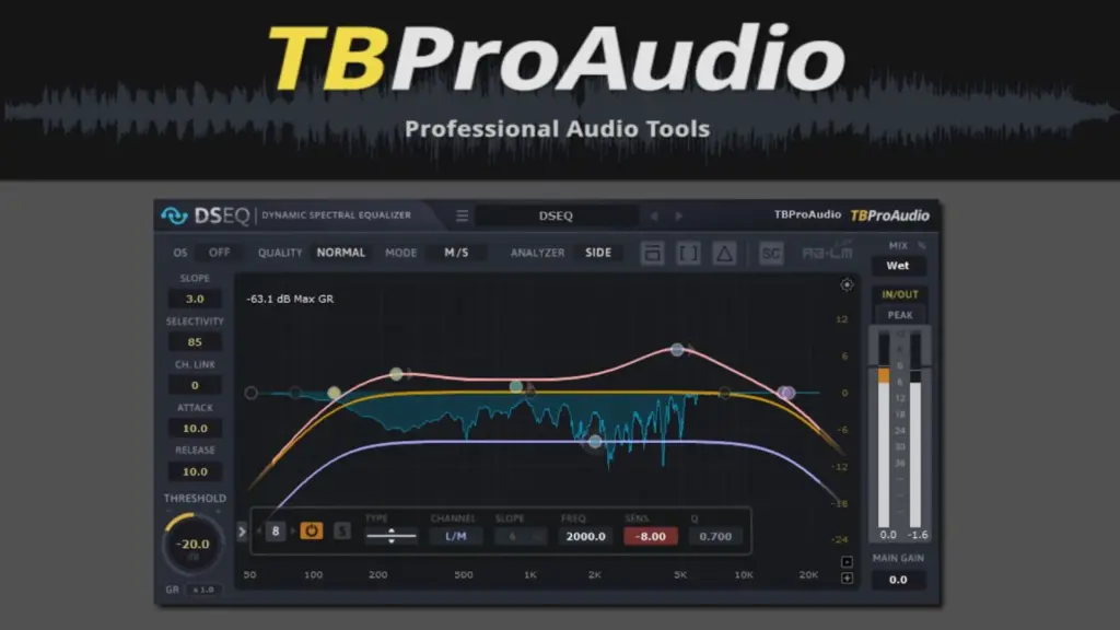 TBProAudio DSEQ3 for Mac Free Download