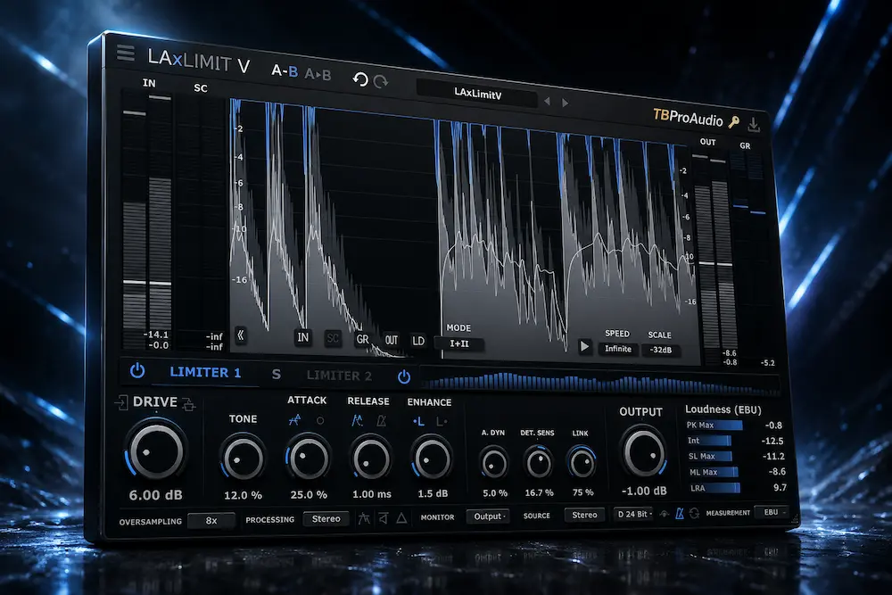 TBProAudio LAxLimit5 for MacOS Free Download
