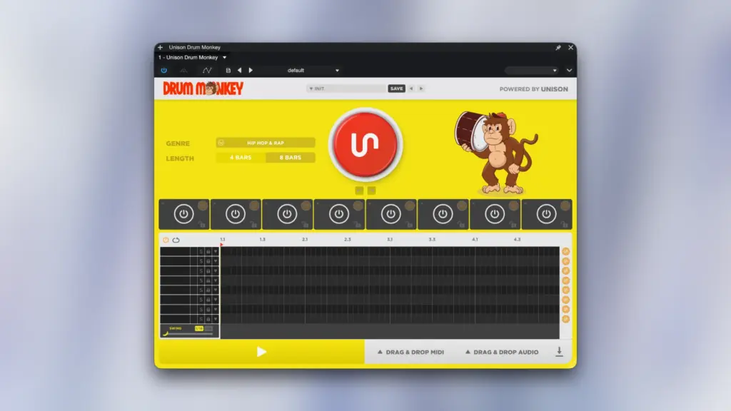 Unison Audio Drum Monkey for Mac Free Download