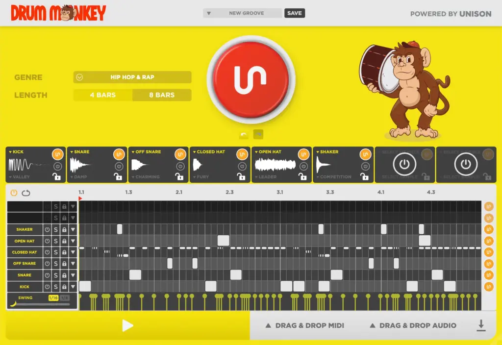Unison Audio Drum Monkey for MacOS Free Download