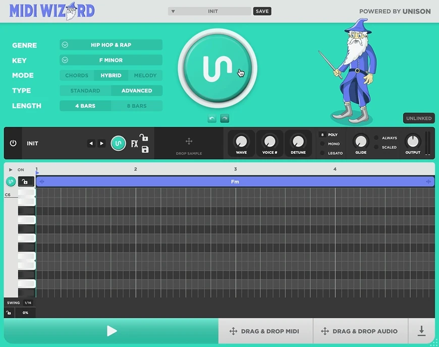 Unison Audio MIDI Wizard for MacOS Free Download