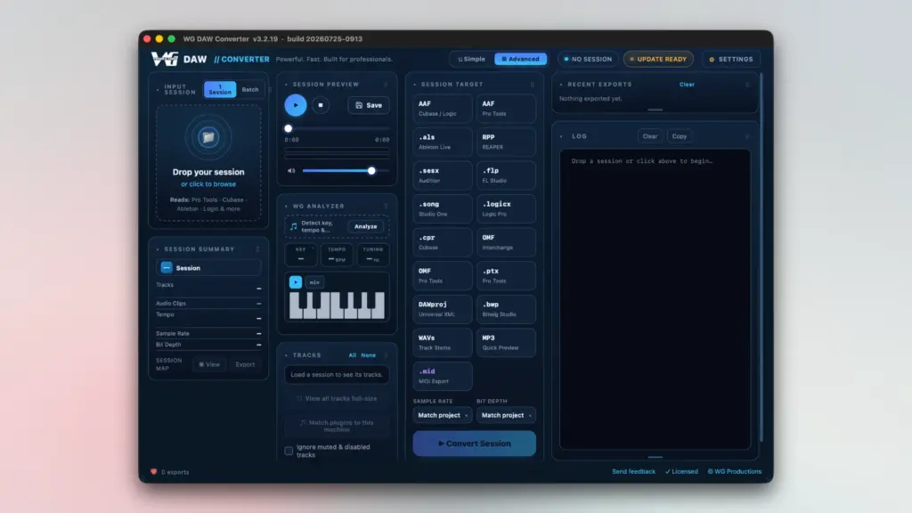 Best DAW Converter for Mac