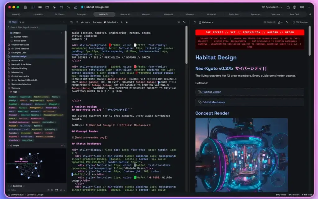 cyberWriter for Mac Free Download