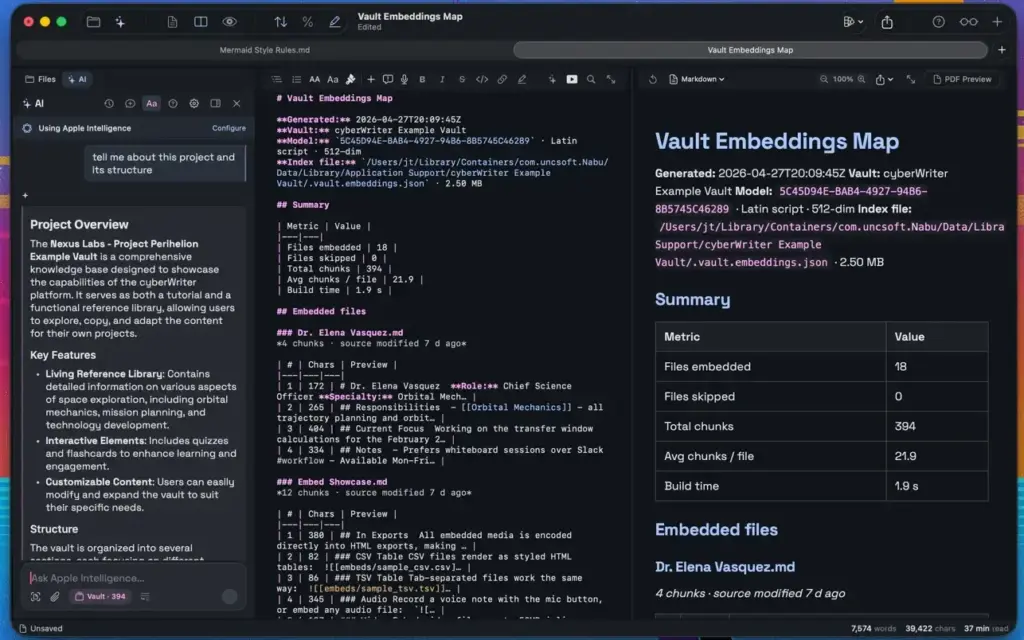 cyberWriter for MacOS Free Download
