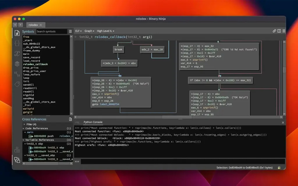 Binary Ninja for MacOS Free Download