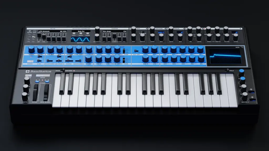 GForce Software Novation Bass Station for MacOS Free Download