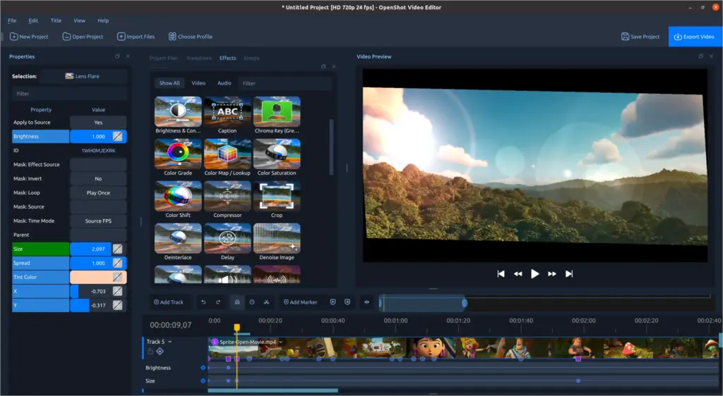 Download OpenShot Video Editor for MacOS free