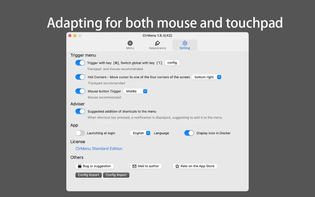CirMenu for MacOS Free Download