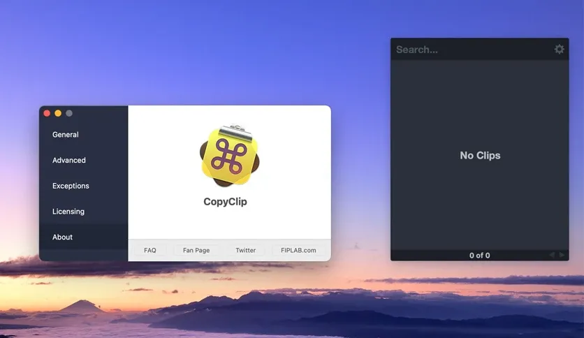 FIPLAB CopyClip 2 for Mac Free Download