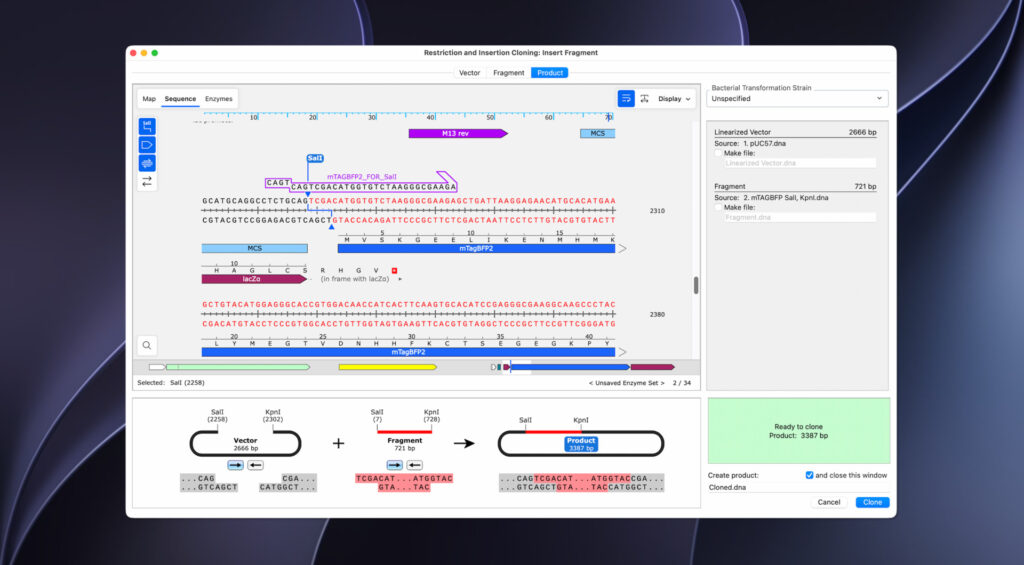 SnapGene for MacOS Free Download