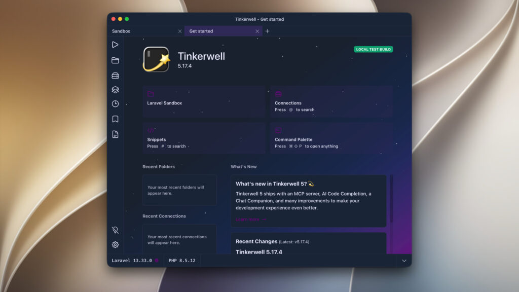 Tinkerwell for Mac Free Download
